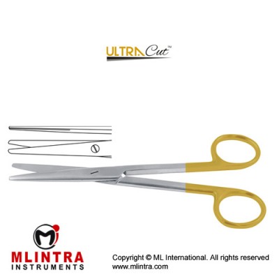 UltraCut™ TC Mayo-Stille Dissecting Scissor Straight Stainless Steel, 17 cm - 6 3/4"